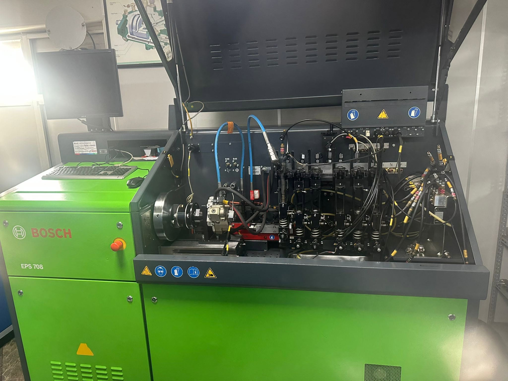 İkinci el Bosch EPS 708 test tezgâhı